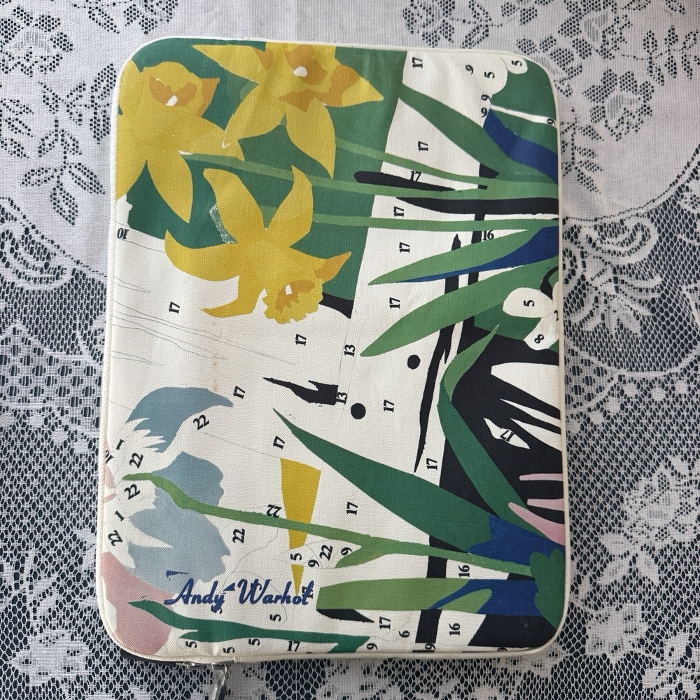 Incase Andy Warhol Paint By Number Padded Clutch Tablet Case Soft Shell Zipper